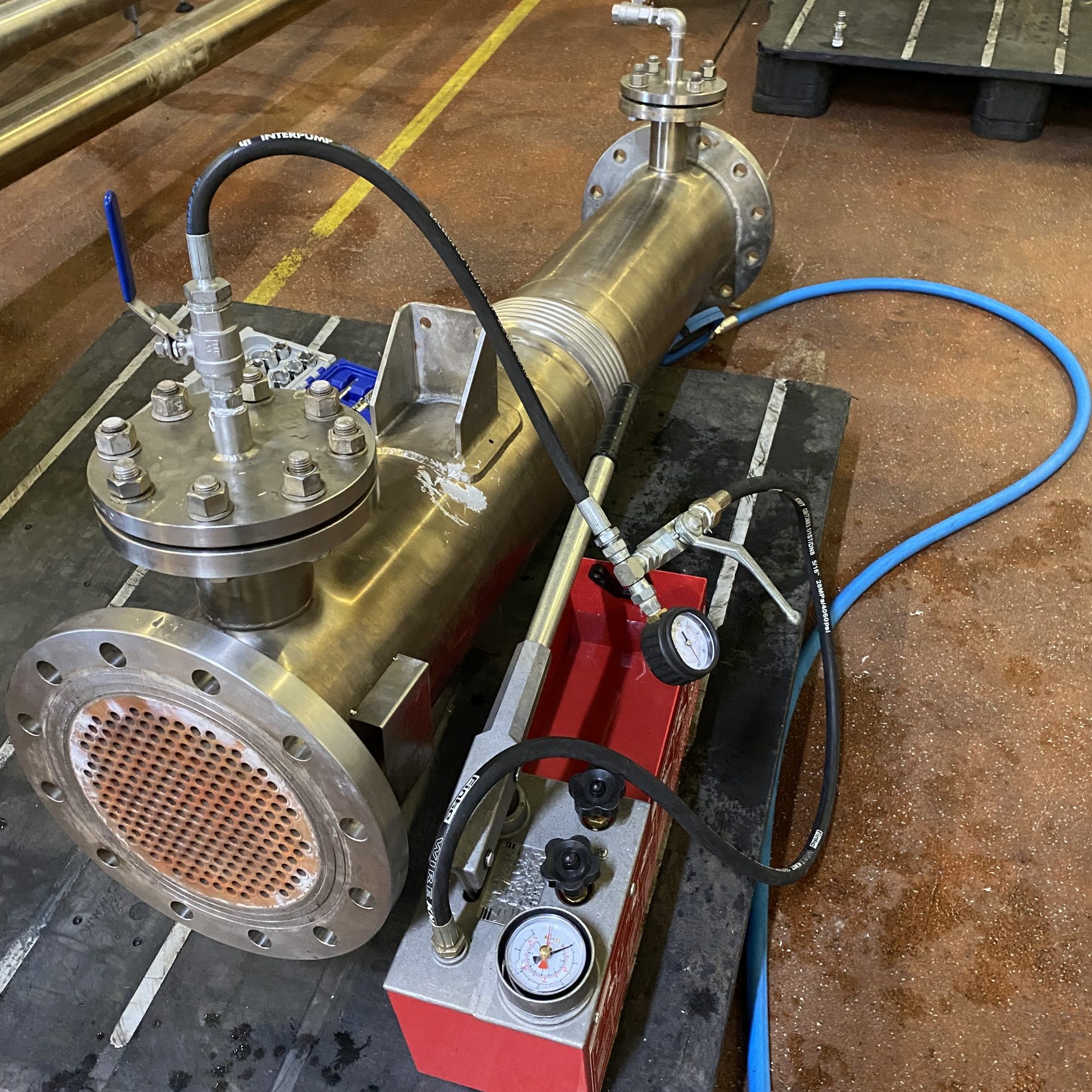 hydrostatic test